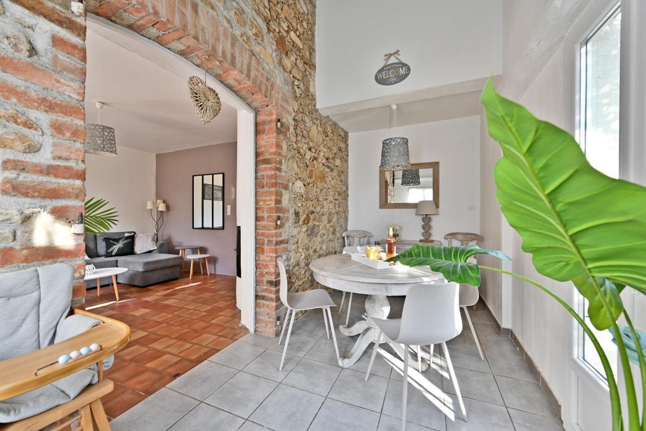 Mas Demoiselle - Charmante Maison 6 Personnes Tornac Exteriör bild